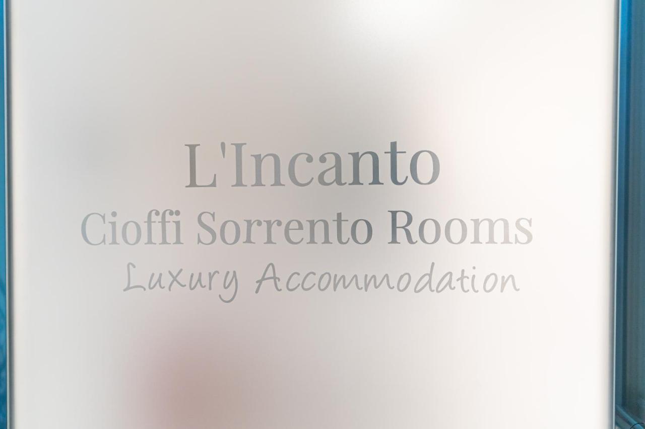 L'Incanto Di Cioffi Rooms Sorrento Buitenkant foto